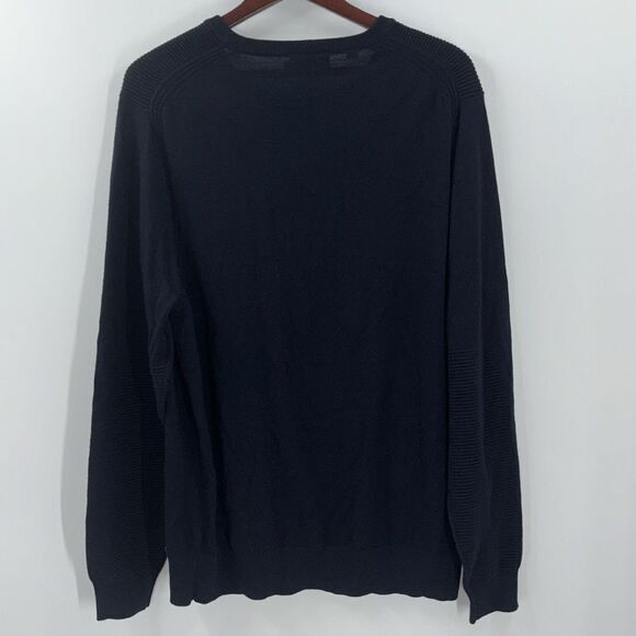 Rodd & Gunn Knit Sweater Merino Wool Dark Navy Blue Men’s XL - Picture 4 of 12